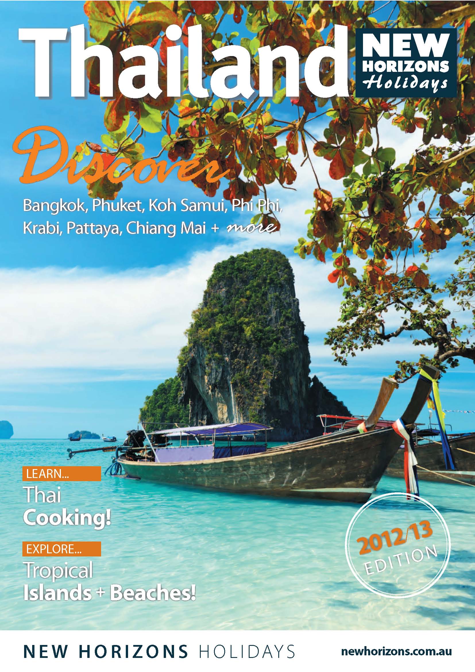travel daily new horizons holidays thailand 2012 thailand travel brochure