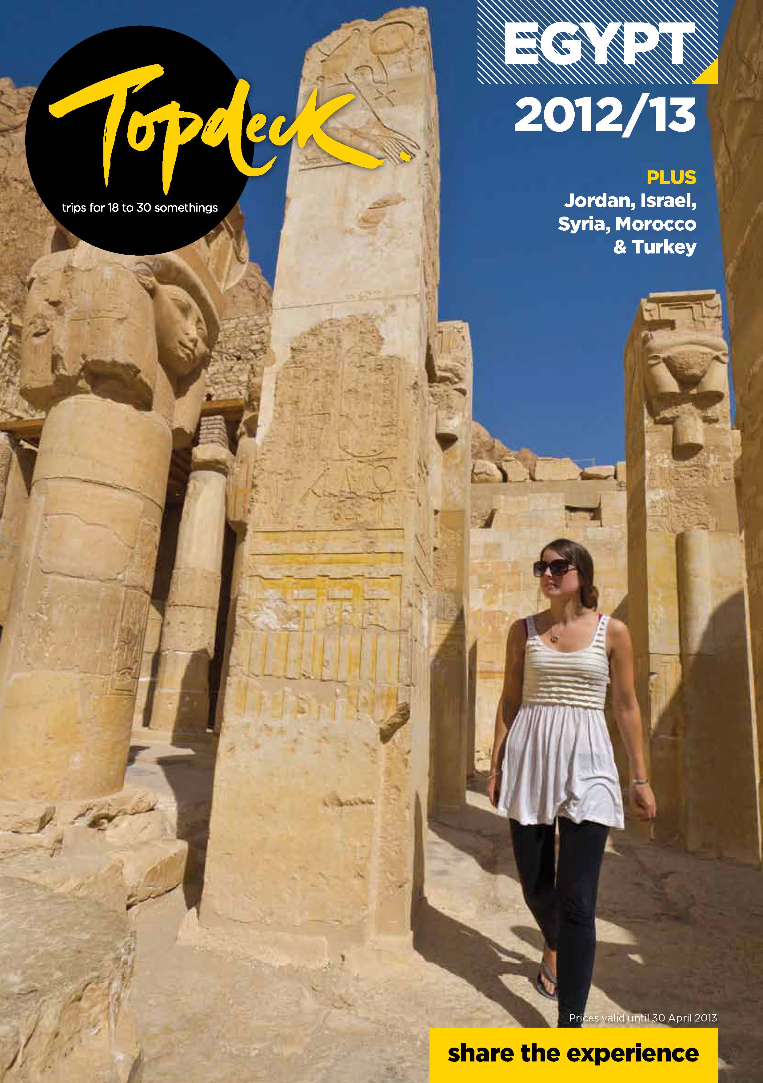 Travel Daily Topdeck Egypt 2012/13