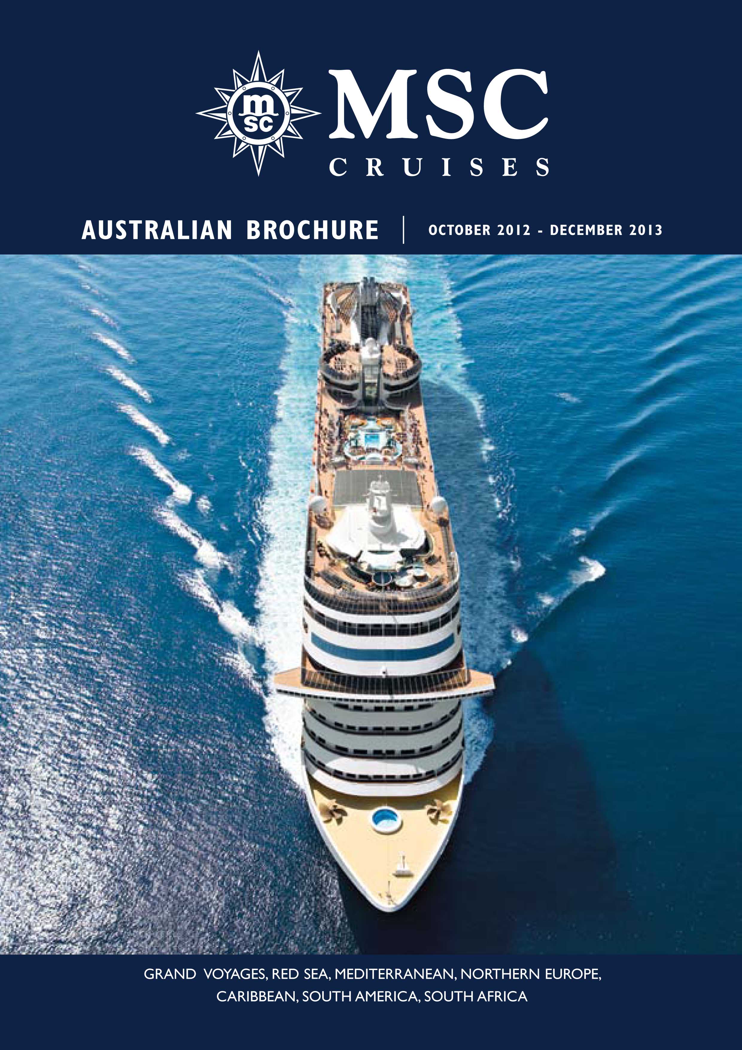 does msc cruises come to australia